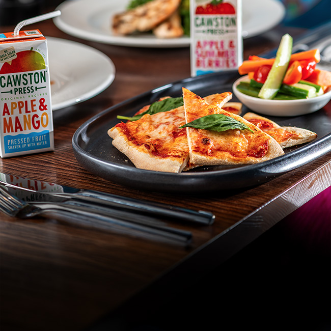 Children's menu at The Inn at Maybury