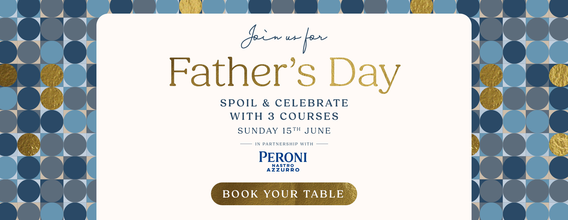 Father’s Day menu Woking